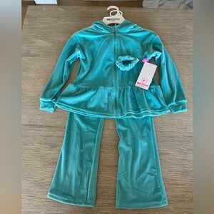 90 degree by reflex velour track suit